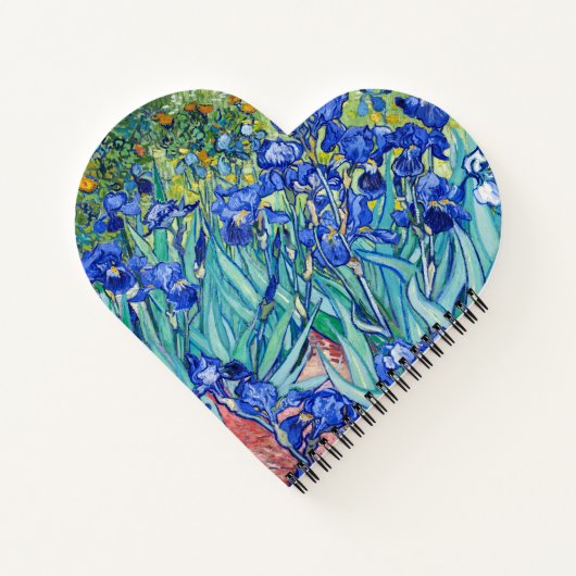 IrisVincent van Gogh Notitieboek (Achterkant)