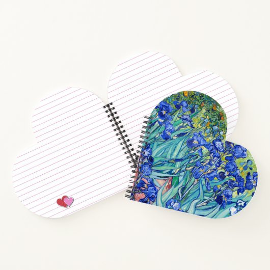IrisVincent van Gogh Notitieboek (Binnen)