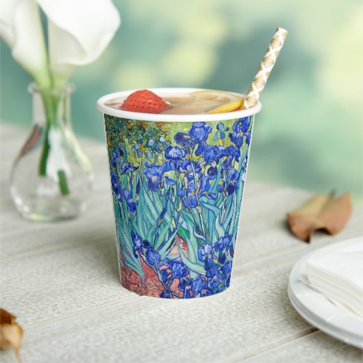 IrisVincent van Gogh Papieren Bekers (Insitu)