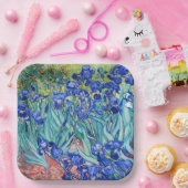 IrisVincent van Gogh Papieren Bordje (Feest)