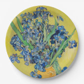 IrisVincent van Gogh Papieren Bordje (Voorkant)