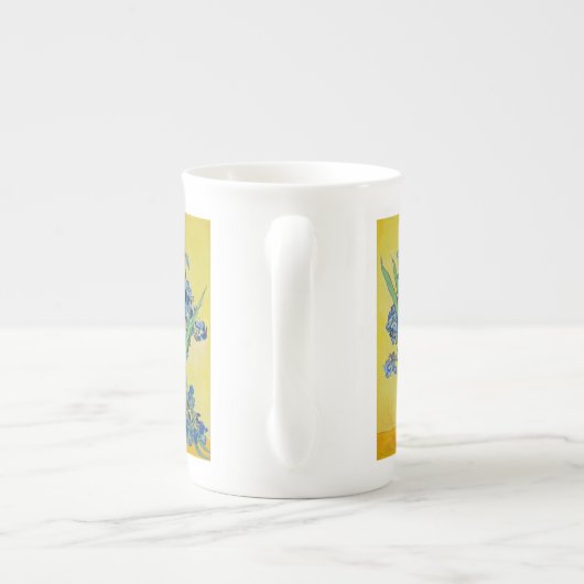 IrisVincent van Gogh Porselein Kop (Achterkant)