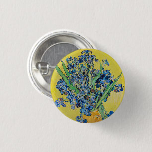 IrisVincent van Gogh Ronde Button 3,2 Cm