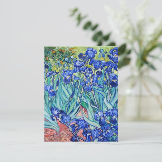 IrisVincent van Gogh RSVP Kaartje (Staand voorkant)