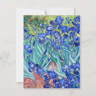 IrisVincent van Gogh RSVP Kaartje