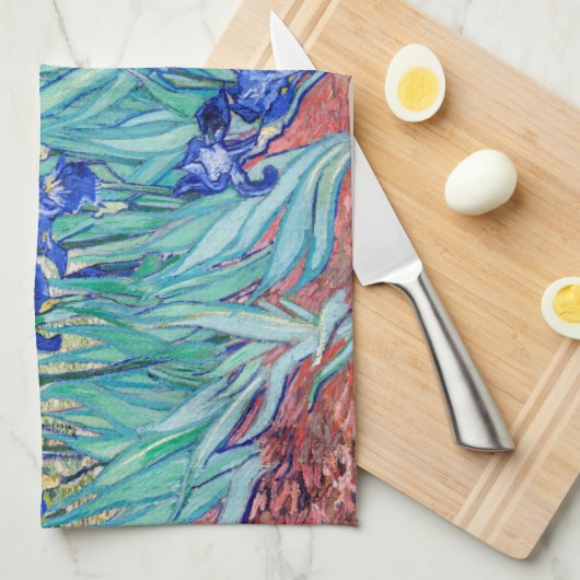 IrisVincent van Gogh Theedoek (Quarter Fold)