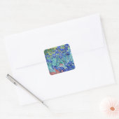 IrisVincent van Gogh Vierkante Sticker (Envelop)