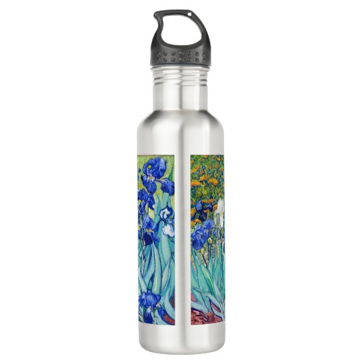 IrisVincent van Gogh Waterfles (Achterkant)