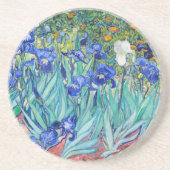 IrisVincent van Gogh Zandsteen Onderzetter (Voorkant)
