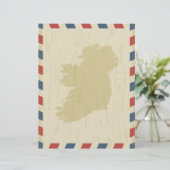 Irleand Antiek Airmail (Staand voorkant)