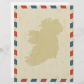 Irleand Antiek Airmail (Voorkant / Achterkant)