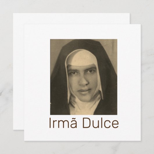 Irmã Dulce (Voorkant / Achterkant)