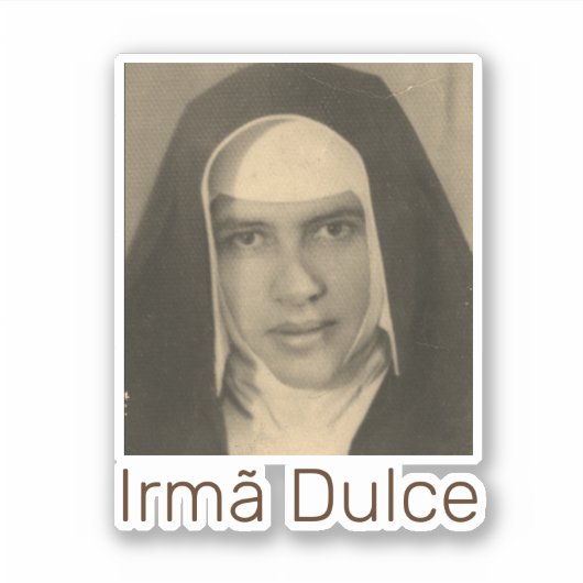 Irmã Dulce Sticker (Voorkant)
