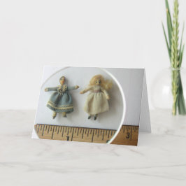 Irma Park Dolls Wenskaart - Blank Kaart