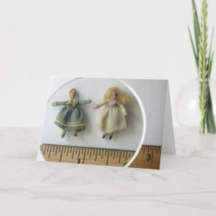 Irma Park Dolls Wenskaart - Blank Kaart