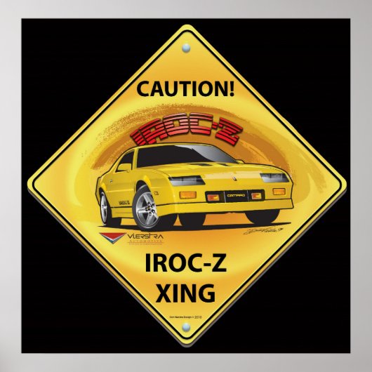IROC84-2Black Poster (Voorkant)