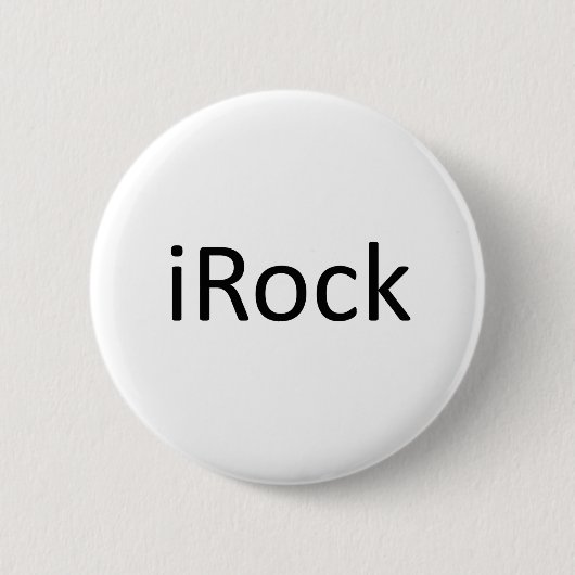 iRock Ronde Button 5,7 Cm (Voorkant)