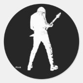 irock ronde sticker (Voorkant)