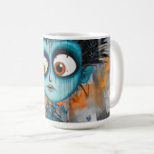 Irodovix Inkwell Maandag ochtend grillen Koffiemok (Voorkant rechts)