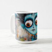 Irodovix Inkwell Maandag ochtend grillen Koffiemok (Voorkant links)