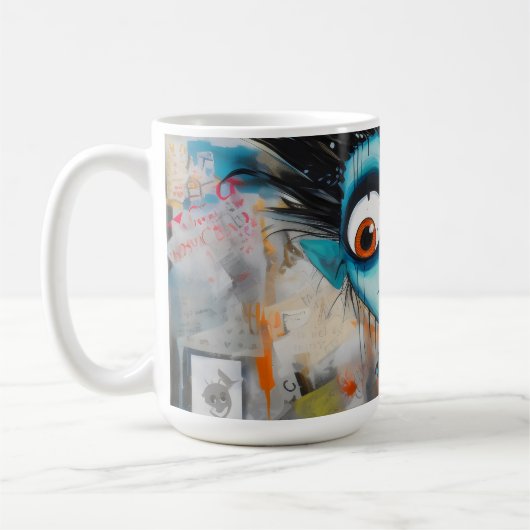 Irodovix Inkwell Maandag ochtend grillen Koffiemok (Links)