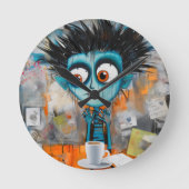 Irodovix Inkwell Maandag ochtend grillen Ronde Klok (Voorkant)