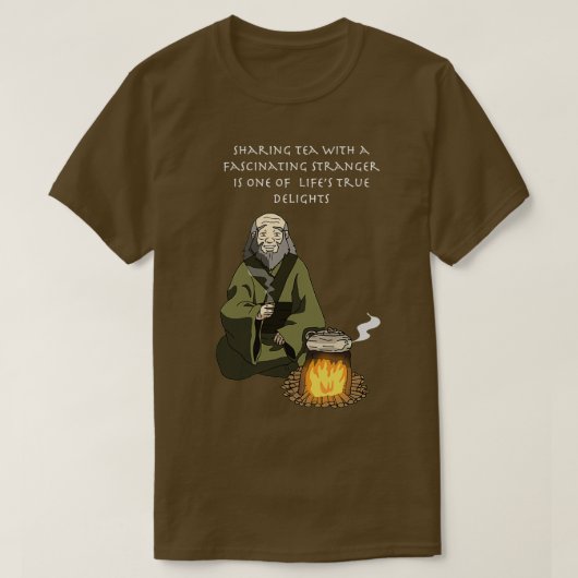 Iroh Thea met een vreemde T-shirt (Design voorkant)