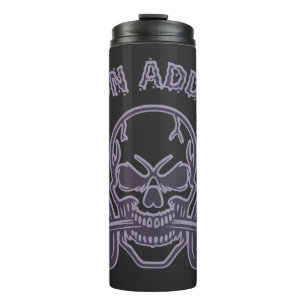 Iron Addict - Schedel Bodybuilding en Gewichtheffe Thermosbeker