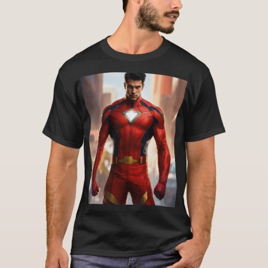 Iron Armored Hero Shirt (Voorkant)