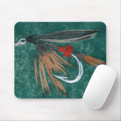 "Iron Blue Dun"-forel Fly Mousepad Muismat (Met muis)