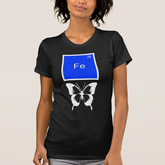 Iron Butterfly Element Pun T-Shirt (Voorkant)