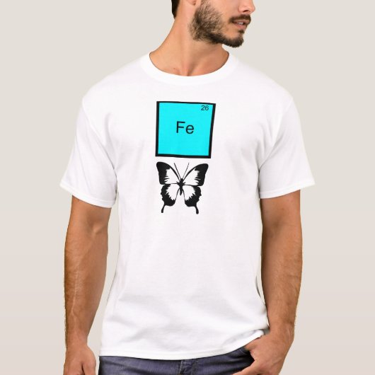 Iron Butterfly Element Pun T-Shirt (Voorkant)