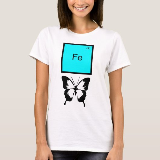 Iron Butterfly Element Pun T-Shirt (Voorkant)