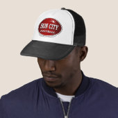 Iron City Football Pittsburgh Trucker Pet (In situ)