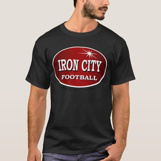 IRON CITY FOOTBALL T-SHIRT (Voorkant)
