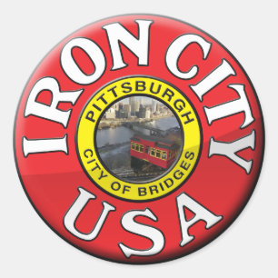 Iron City Ronde Sticker