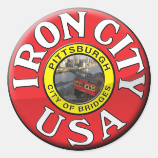 Iron City Ronde Sticker