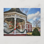 Iron County Courthouse en Gazebo Briefkaart (Voorkant)