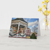 Iron County Courthouse en Gazebo Kaart (Gele Bloem)