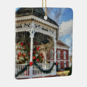 Iron County Courthouse en Gazebo Keramisch Ornament (Rechts)