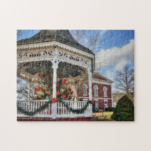 Iron County Courthouse en Gazebo Legpuzzel (Horizontaal)