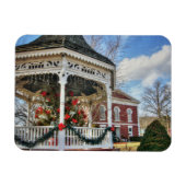 Iron County Courthouse en Gazebo Magneet (Horizontaal)