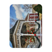 Iron County Courthouse en Gazebo Magneet (Verticaal)