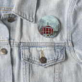 Iron County Courthouse Ronde Button 5,7 Cm (In situ)