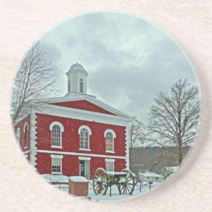 Iron County Courthouse Zandsteen Onderzetter