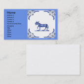 Iron Donkey Abstract Visitekaartje (Voorkant / Achterkant)