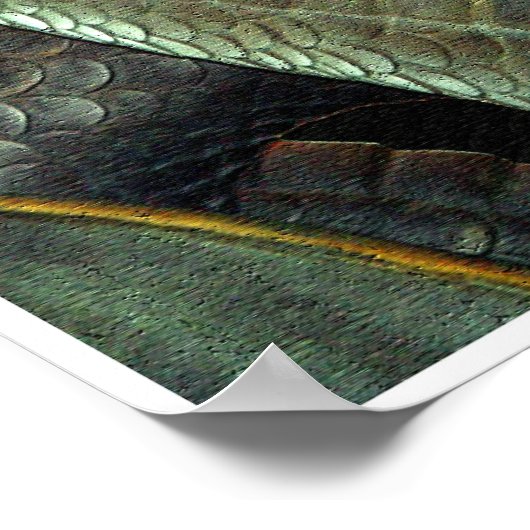 Iron Dragon Poster (Hoek)