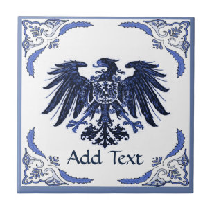 Iron Eagle Tile, Dutch Kijk, Personalize Tegeltje