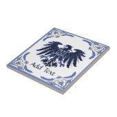 Iron Eagle Tile, Dutch Kijk, Personalize Tegeltje (Zijkant)