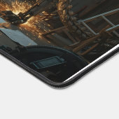 Iron Fang – Cyber Beast Gaming Mousepad Bureaumat (Hoek)